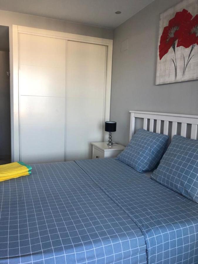 Luxury Beach Front Apartment Arenales del Sol Bagian luar foto