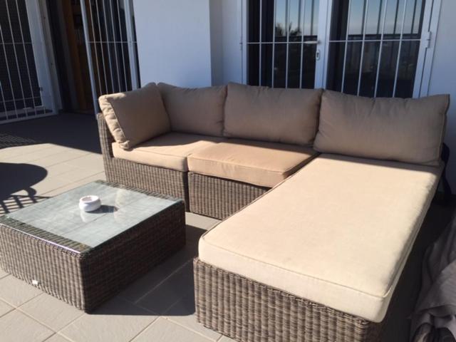 Luxury Beach Front Apartment Arenales del Sol Bagian luar foto